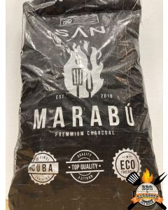Carbone vegetale Marab&ugrave; 15 kg